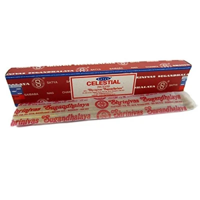 Image de Satya Celestial d&#039;encens 15 gram Lot de 3