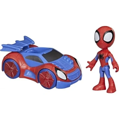 Image de Hasbro Spidey et Ses Amis fantastiques Web Crawler, Figurine d&#039;action véhicule, pour Les Enfants à partir de 3 Ans