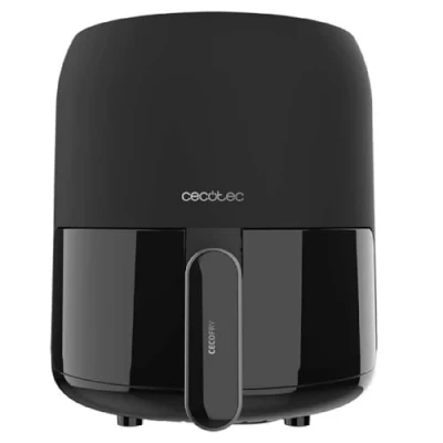 Image de Cecotec Friteuse à Air sans Huile de 3 L Cecofry Fantastik 3000. Fryer. 1000 W, Numérique, Technologie PerfectCook, Design Moderne et Compact, 9 Modes, 80 200ºC, 0 60 Minutes