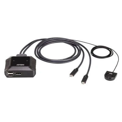 Image de Adap Switch Aten 2P USB C 4K DP US3312
