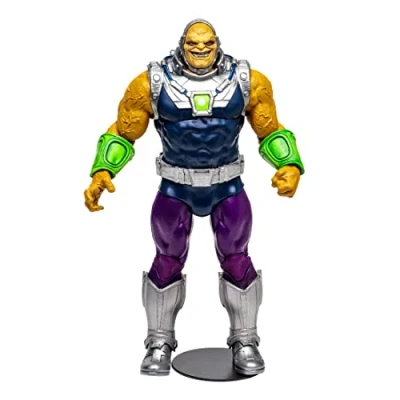 Image de McFarlane Toys, DC Multiverse Mongul Action Mega Figure avec 22 pièces Mobiles, Figurine de Superman Villians à Collectionner Base Support, Carte Personnage Unique À