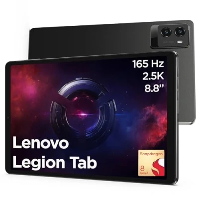 Image de Lenovo Legion Tab Tablette Écran WQXGA 8,8&quot; Qualcomm Snapdragon 8 Gen 3 12 Go de RAM 256 eMMC Android 14 Eclipse Black