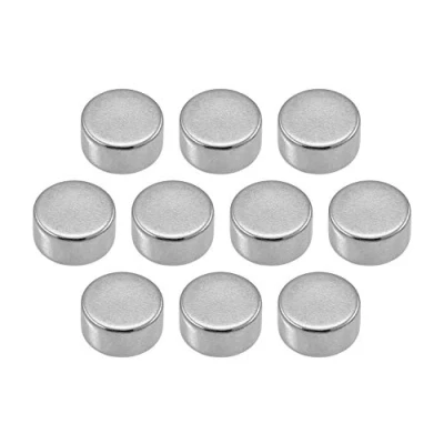 Image de Connex dy7100002 Aimant néodyme, Rond, adhérence 3,5 kg, 10 pièces, 1 x 0,5 cm