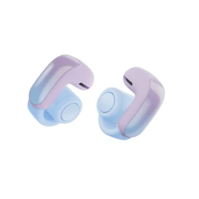 Image de Bose Ultra écouteurs oreilles libres technologie OpenAudio, ouverts sans fil, jusqu’à 48 heures d’autonomie, Mauve Poudré Édition Limitée