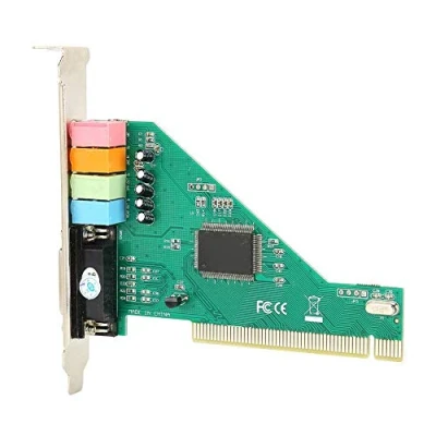 Image de Carte Son PCI, Interne Canal 4.1 avec Disque Optique, stéréo numérique SPDIF 24 Bits pour Tension de Signal 98/Win 2000/XP/NT