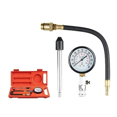 Image de KATSU testeur de Compression moteur à essence ensemble outil Test fuite jauge pression cylindre carburant M14 M18