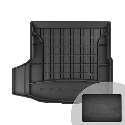 Image de FROGUM ProLine 3D Tapis de Coffre Voiture Bac Exclusif en Caoutchouc pour Volkswagen Arteon Depuis 2017 Organisateur Pratique Les Bords Plus Hauts