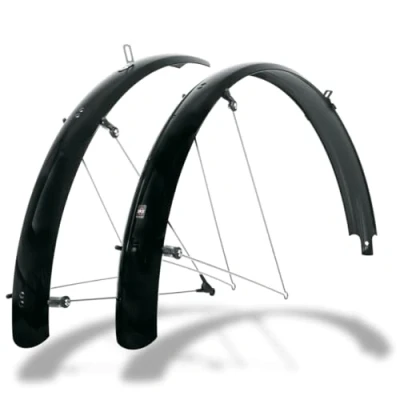 Image de SKS GERMANY Basic Jeu de Garde Boue Unisexe, Noir, 26&quot; 60 mm