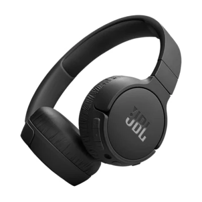 Image de JBL Tune 670NC Réduction du bruit adaptative avec casque supra auriculaire sans fil intelligent ambiant, jusqu&#039;à 70 heures d&#039;autonomie charge rapide, léger, confortable et pliable (noir)