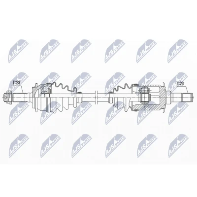 Image de Essieu moteur NTY NPW HD 077