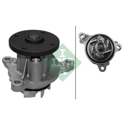 Image de INA 538 0668 10 Pompe à eau avec joint d&#039;étanchéite pour système dentrainement courroie trapézoïdale nervures HYUNDAI: i20 I 3/5 portes, i10