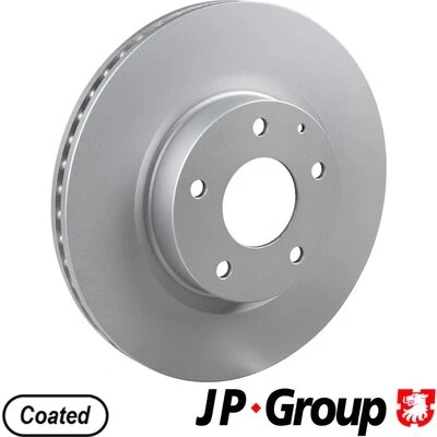 Image de JP GROUP 3863102300 Disque de frein Essieu avant 295 25 5 ventilé l&#039;intérieur revêtu MAZDA: 3 3/5 portes, CX 3, Berline