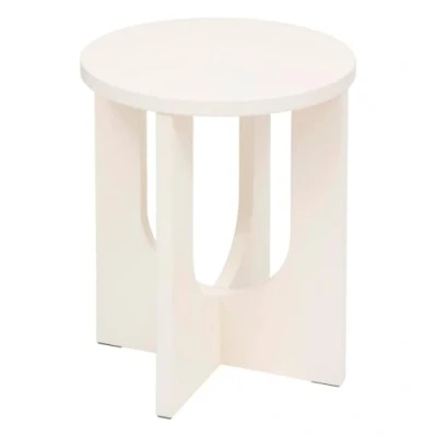 Image de Atmosphera Table d’appoint Bloom Ivoire 50,540x40cm