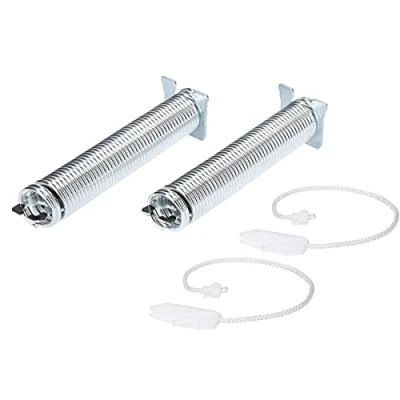Image de Kenekos 2X Ressort de Porte avec câble Kit réparation Compatible Lave Vaisselle Bosch Siemens Viva, Neff, Constructa, comme 00754869/754869