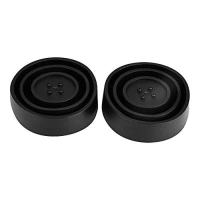 Image de couvercle Scellé 2 Pcs Universel En Caoutchouc Voiture LED phare cache Poussière Logement Joint Capuchon 100mm Noir poussiere phare+cache avant 10cm+capuchon capot