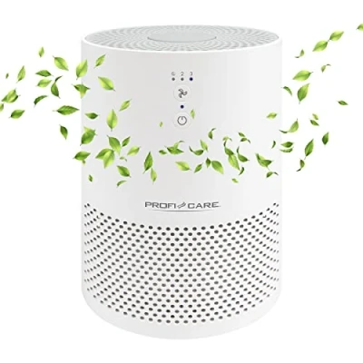 Image de ProfiCare 330750 PC LR 3075 Purificateur d&#039;air avec Eclairage LED 20 m2, Blanc