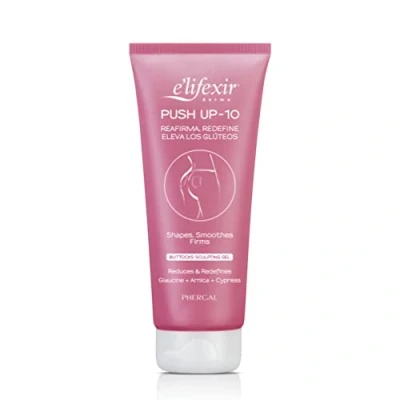 Image de Elifexir Push Up 10 Crème raffermissante et redensifiante Fesses Sculpte, redessine remonte Peau plus ferme, lisse lumineuse Anti vergetures. 200 ml