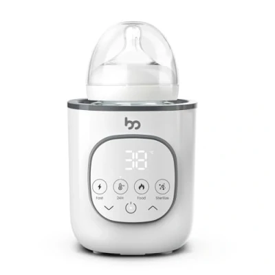 Image de Chauffe Biberon, Réchauffe les Aliments pour Bébé en Quelques Minutes, Facile à Utiliser, avec Minuteur, Contrôle Précis de la Température, Arrêt Automatique, tous Biberons