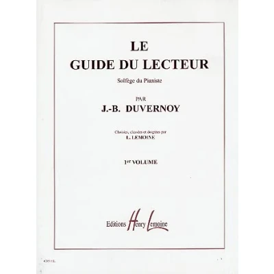 Image de Guide du lecteur Volume 1 Livre d’occasion Correct