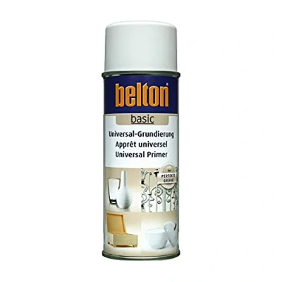 Image de Belton Apprêt universel Blanc 400 ml Crée une surface lisse et fermée Préparation optimale pour la prochaine couche de finition