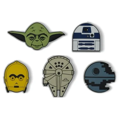 Image de Crocs STAR WARS Unisex 5 PACK Autres accessoires multicoloured, Taille: One Size, Multi coloured