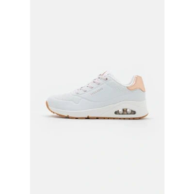 Image de Skechers Sport UNO Baskets basses White/rose gold, Femme, Taille: 37.5, gold Polyuréthane