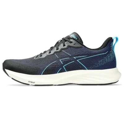 Image de Asics Dynablast 4 Chaussures de running stables, Homme, Taille: 42, Black blue expanse Matière synthétique