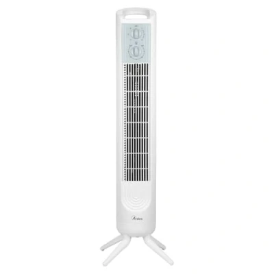 Image de Ardes Ventilateur Colonne AR5T802 ELEVATE, Hauteur 81 cm, Oscillation Automatique, Panneau de Commande, 3 Intensités, Minuterie 120 Minutes, Blanc