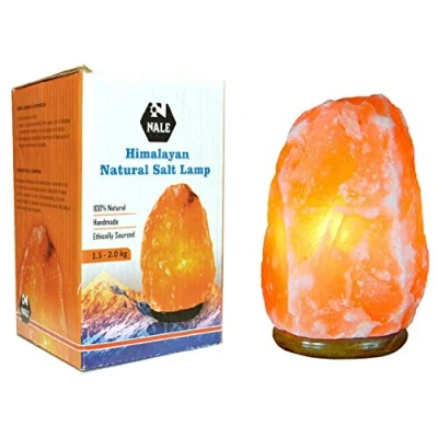 Image de Lampe de sel naturel l&#039;Himalaya table 1 à 2 kg …