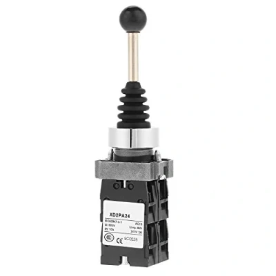 Image de Joystick Commutateur Momentané Interrupteur 4 Positions avec Rappel par Ressort Contrôleurs Commande Manette à Verrouillage