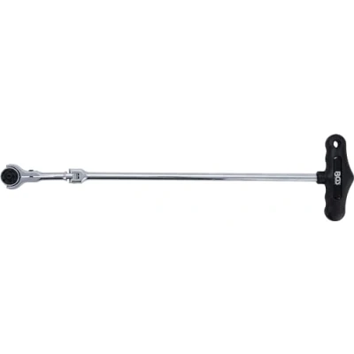 Image de BGS 2126 Cliquet articulé avec poignée en T, inclinable 6,3 mm (1/4&quot;)
