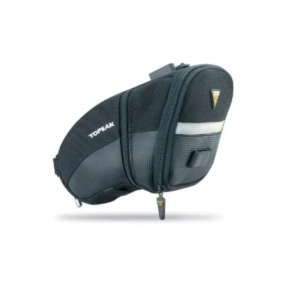Image de Topeak Aero Wedge Pack QuickClick Sac de Selle Mixte Adulte, Noir, Taille L