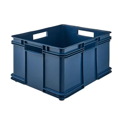 Image de keeeper Boîte de Rangement avec Poignées, Euro XXL, Procyclen, 54 L, Bruno Eco Line, Bleu