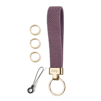 Image de SENLLY Lanière de Poignet, Extensible Courte Porte Clés, Conception Anti Chute Courroie Élastique