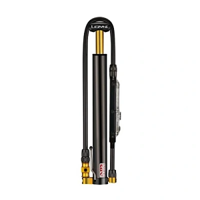 Image de Lezyne Micro Floor Drive Digital hvg Pompe à Main Mixte Adulte, Black/Hi Gloss
