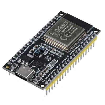 Image de AZDelivery 1 module WiFi ESP32 NodeMCU Kit de développement C avec port CP2102 et USB ESP 32 wroom Compatible Arduino e book inclus