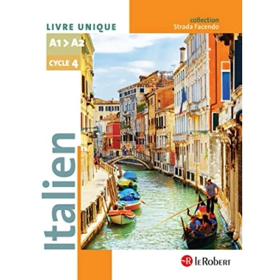 Image de Italien Collège A1 A2 Cycle 4 5e/4e/3e Strada facendo Manuel de l&#039;élève Livre d’occasion Bon