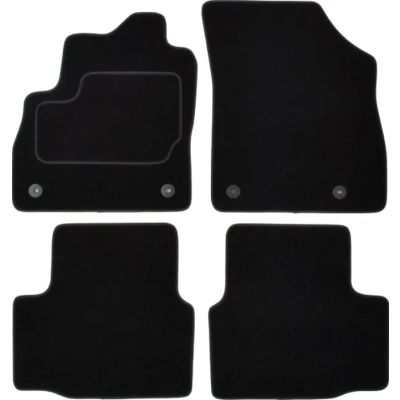 Image de MAMMOOTH A041 OPL96 PRM 01 Ensemble de tapis sol Textile avant et arrière 4 noir OPEL: Astra K 3/5 portes