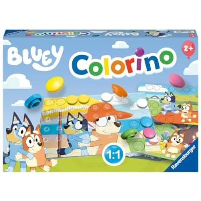 Image de Ravensburger Colorino Bluey Jeu Éducatif d&#039;apprentissage des couleurs et manipulation Motricité créativité ``à partir de 2 ans 22684