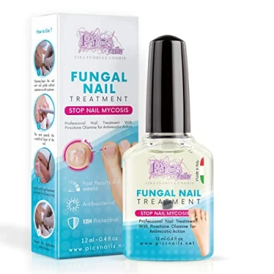 Image de Traitement Mycoses Ongles des pieds et mains 12 ml Professionnel Vernis Mycose Pied restaure l&#039;aspect naturel de l&#039;ongle.
