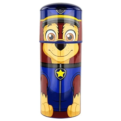 Image de Paw Patrol Gourde avec motif Pat&#039; Patrouille Chase, en plastique, sans BPA, phtalates, Capacité : Environ 350 ml, Modèle 3