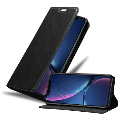 Image de Coque pour Apple iPhone 11 PRO en NOIR NUIT Housse de protection Étui avec fermeture magnétique, fonction support et compartiment carte Neuf