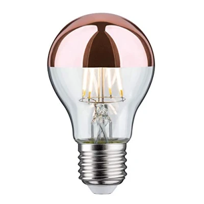 Image de Paulmann 28671 Ampoule LED à Filament AGL 6,5 W en cuivre 2700 K Blanc Chaud E27, Plastique, 6 W, Kopfspiegel Kupfer