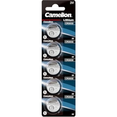 Image de Camelion 13005032 Lithium Knopfzelle (3V, 5er Blister)