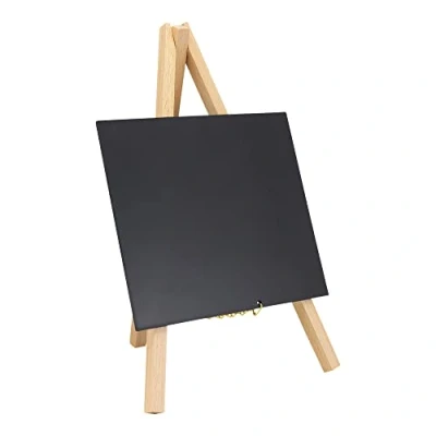 Image de Securit 24 cm x 15 Bois Mini trépied de Table Finition laquée en hêtre