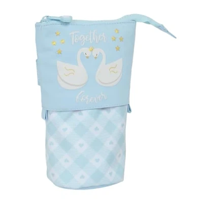 Image de Trousse convertible en seau de safta pour enfant Glowlab CISNES Rose Synthétique Dos Mixte Primaire