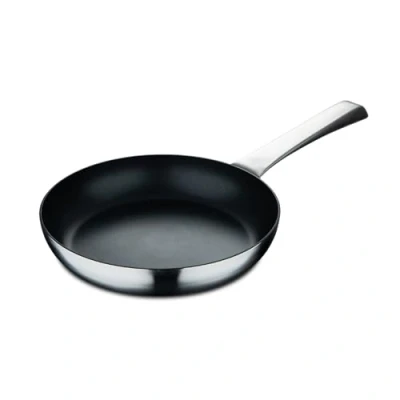 Image de BERGNER MasterPRO SIGMA Poêle à frire 20x4.3cm Acier inoxydable Revêtement céramique Swiss Crystals Multicouche Poignée creuse rivetée Convient toutes les cuisines