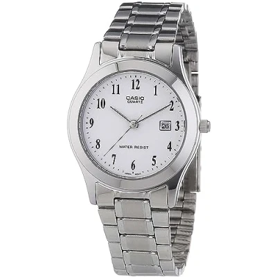 Image de Casio LTP 1141PA 7BEF Collection Montre Femme Quartz Analogique Cadran Blanc Bracelet Acier Argent