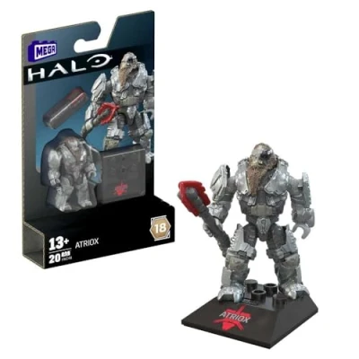 Image de Mega Construx Halo Heroes Series 18 HNC48 Figurine articulée 6 cm Atriox