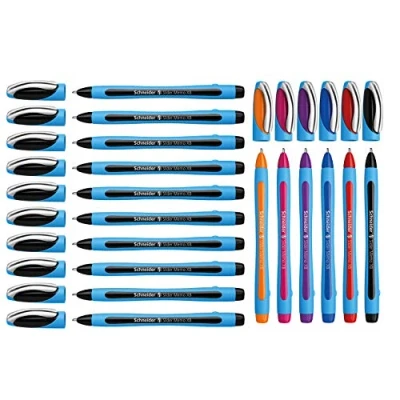 Image de Schneider Slider Memo XB Lot de 10 stylos à bille (10 + 6 (noir assorti)